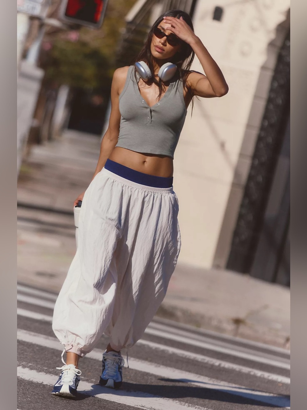 NWT! FP Free People Movement On It Balloon Pants Sz Large